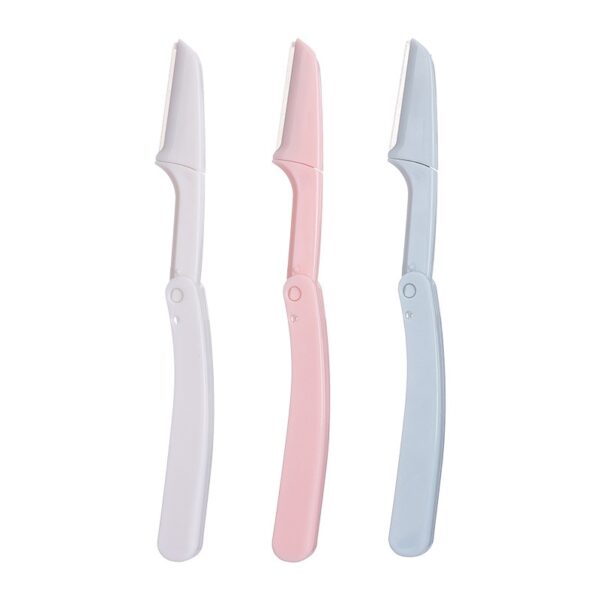 1/5pc Safe Folding Ladies Face Shaver Eyebrow Trimmer Blade Anti-Scratch Razor Makeup Tools Eyebrow Trimmer Face Razor for Women