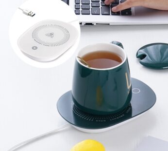 1 PCS Electric Heated Coffee Mug Heating Coaster for Home Office Milk Tea Water Heating Mat Smart Thermostatic Warmer Pad