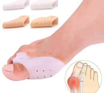 1 Pair Silicone Toe Corrector Instantly Improve Foot Health and Comfort with Hallux Valgus Buffer Toe Separator