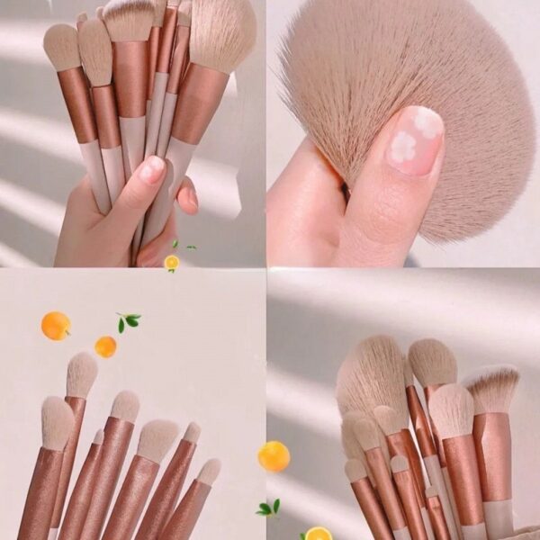 13 PCS/Lot Makeup Brushes Set Eye Shadow Foundation Women Cosmetic Powder Blush Blending Beauty Make Up Tool - Image 6