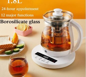 220V Health Pot Household Multifunctional Glass Electric Kettle Flower Teapot Tea Pot 1.8L