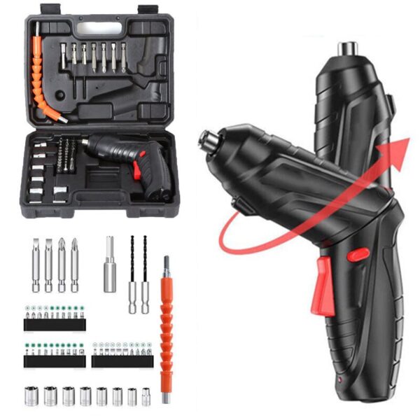 3.6v Power Tools Set Household Maintenance Repair 1800mAh Lithium Battery Mini Household Electric Drill Cordless Screwdriver