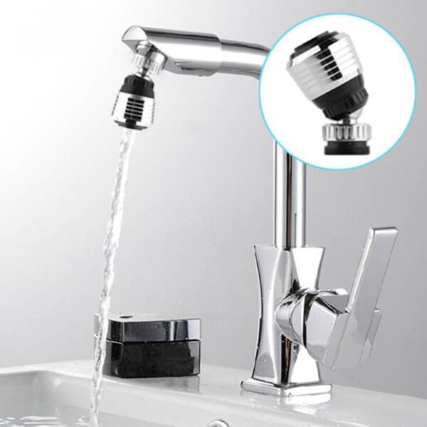 360 Rotate Swivel Water Saving Tap Aerator Faucet Nozzle Filter Kitchen 24 External Thread / 22 Internal Thread - Image 4