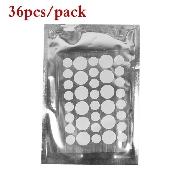 36Pcs Set Acne Remove Skin Tag Body Wart Treatment Sticker Hydrocolloid Gel Invisible Acne Patch Pimple Remover Beauty Tools - Image 6