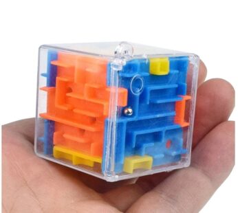 3D Maze Magic Cube Six-sided Transparent Puzzle Speed Cube Rolling Ball Magic Cubes Maze Toys For Children Stress Reliever Toys