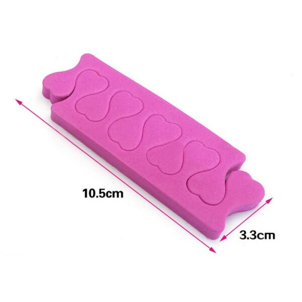 5Pair Nail Art Toes Separators Soft Sponge Fingers Foots Beauty Tools Dividers Polish Manicure Pedicure Professional Feet Care - Image 10