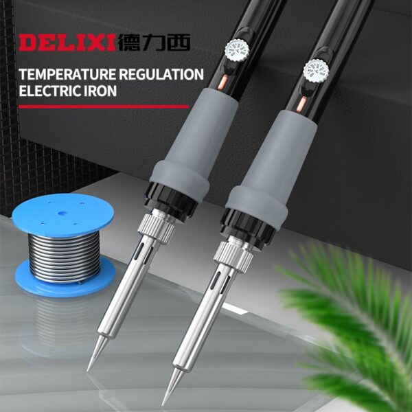 60W Electric Soldering Iron Temperature Adjustable Soldering Tool Soldering Repair Tool - Image 3