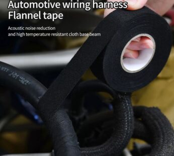 Automotive Wiring Harness 51618 Flannelette Tape Audio Noise Reduction Wrapping Tape Cloth Baseline Tape