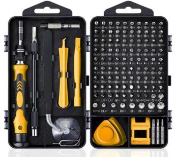 Computer Repair Kit 115 in 1 Magnetic Laptop Screwdriver Kit Precision Screwdriver Set Small Impact Screw Driver Set with Case