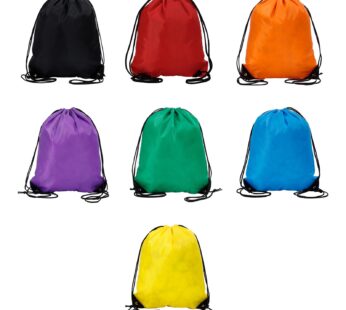 Drawstring Backpack Sports Gym Bag Draw String Bag for Kids Women Outdoor