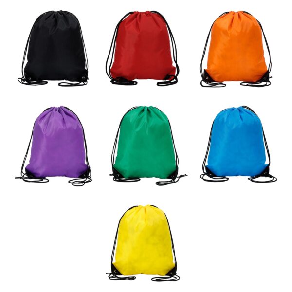 Drawstring Backpack Sports Gym Bag Draw String Bag for Kids Women Outdoor