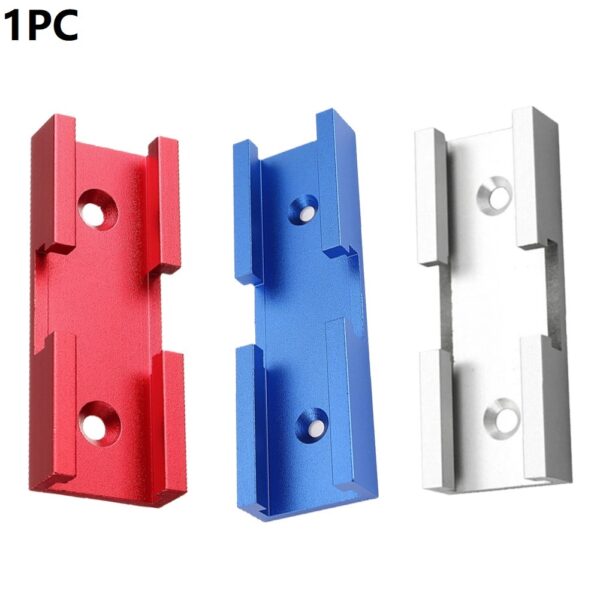 Fence Connector T Track Slot Aluminum Connector Light Weight Portable Practical T-Track Router Table Bench For Woodworking Tool