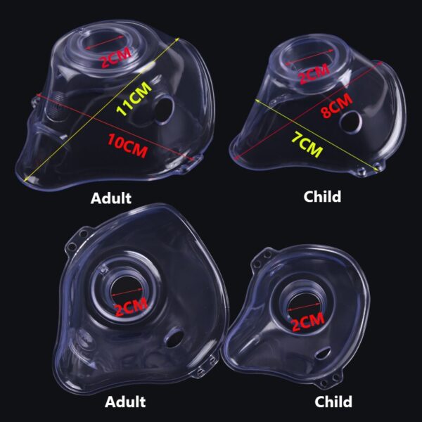 Handheld Nebulizer Mask Equipment Accessories Inhaler Set Inhale Mask for Child Adult Inhaler Mask Household Compressor - Image 5