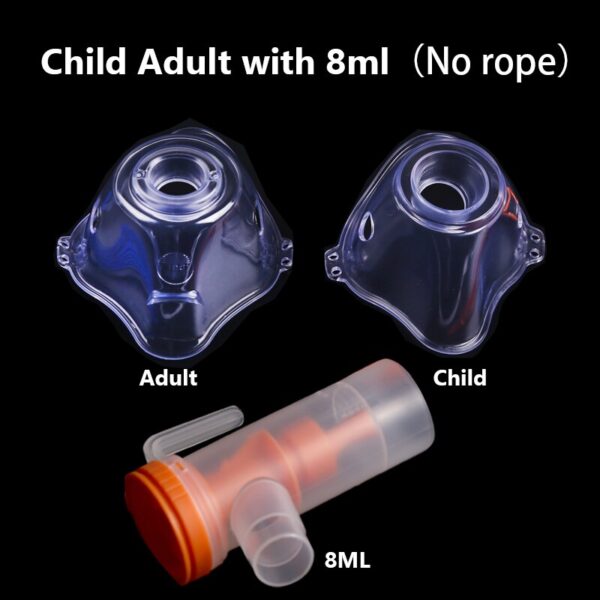 Handheld Nebulizer Mask Equipment Accessories Inhaler Set Inhale Mask for Child Adult Inhaler Mask Household Compressor - Image 6