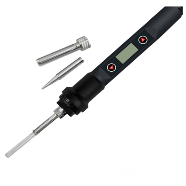 LCD Digital Adjustable Temperature 80W Soldering Iron Electric Welding Tools Solder Wire Tweezers Hand - Image 3