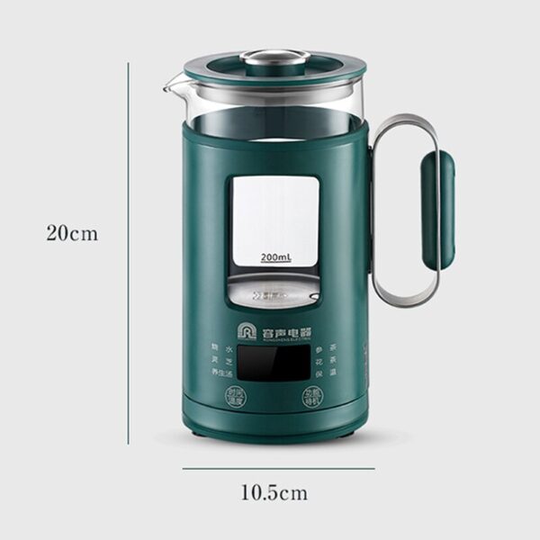 LED Digital Display Multifunctional Electric Kettle Household Stainless Steel Insulation Health Pot Teapot With Filter - Image 6