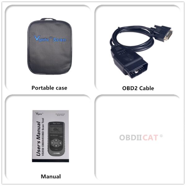 Newest Vgate VS550 Automotive CAN ODB II 2 OBD2 OBDII Diagnose Code Reader Scanner Scan Tools VS 550 - Image 6