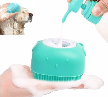 Pet Bathing Brush Soft Silicone Massager Shower Gel Bathing Brush Clean Tools Comb Dog Cat Cleaning Grooming Supplies