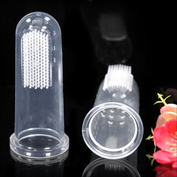 Pet Toothbrush Super Soft Pet Finger Grooming Dog Brush Bad Breath Tartar Teeth Care Tool Pet Cleaning Silicagel Supplies - Image 5