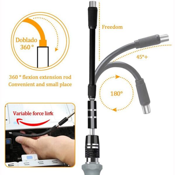 Screwdriver Tool Set Phone Computer Maintenance Disassembly Tool Multifunctional Manual Screwdriver Set 122 in 1 Or 138 in 1 - Image 3