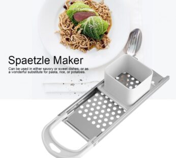 Spaetzle Maker Nokedli Szaggato Hungarian Dumplings Galuska Potato Slicer with Comfort Grip Handle Cooking Kitchen Accessories