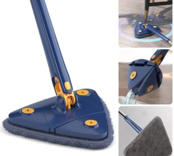 Telescopic Triangle Mop Self-wringing Triangle Extended Mop Floor Squeeze Free Hand Washing Lazy Tool Rotate Household Cleaning