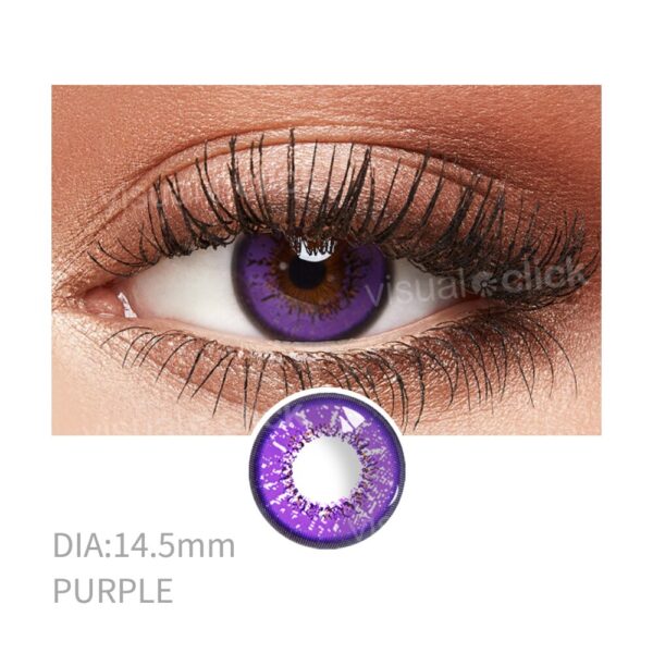 Visual Click Color Contact Lenses For Eyes Anime Cosplay Colored Lenses Blue Red Multi Colored Lenses Contact Lens Beauty Pupils - Image 5