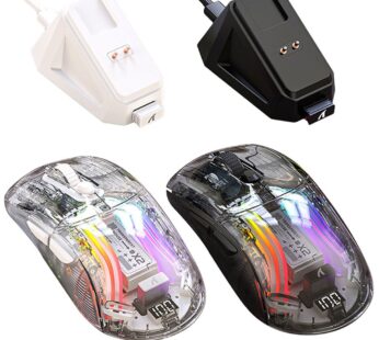 Wireless Gamer Mouse RGB Lighting 3 Modes Electronic Competition Mice Bluetooth-Compatible 5.0/2.4G/USB-C for PC Laptop Desktop