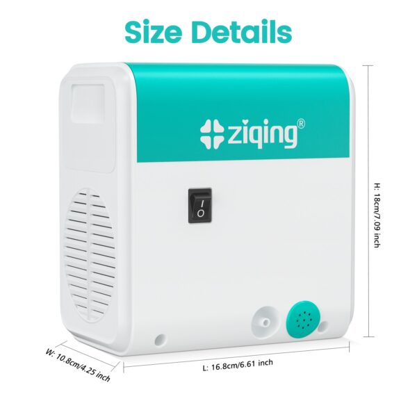 Ziqing Compressor Nebulizer Machine Nebulizador Household Health Monitors Portable Quiet Atomized Humidifier for Adult Child - Image 6